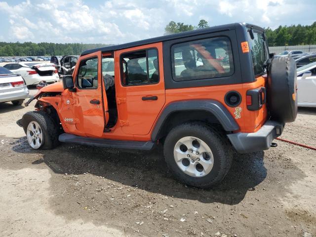 1C4HJXDN2KW525379 - 2019 JEEP WRANGLER U SPORT ORANGE photo 2