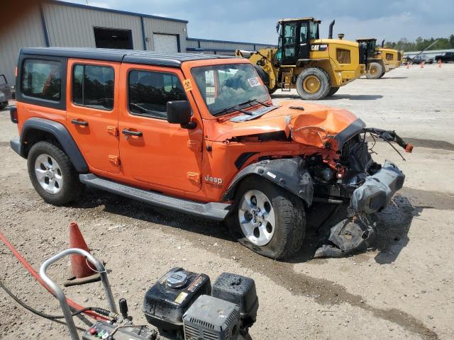 1C4HJXDN2KW525379 - 2019 JEEP WRANGLER U SPORT ORANGE photo 4