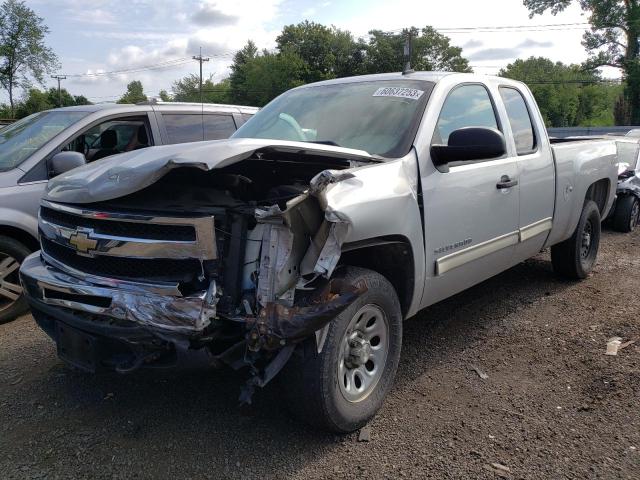 1GCSKREA6AZ115241 - 2010 CHEVROLET SILVERADO K1500 LS SILVER photo 1