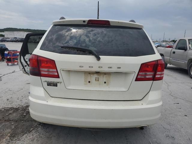 3C4PDCAB3JT507967 - 2018 DODGE JOURNEY SE WHITE photo 6