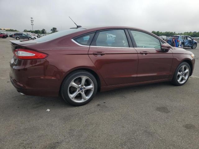 3FA6P0HD7GR348598 - 2016 FORD FUSION SE BURGUNDY photo 3