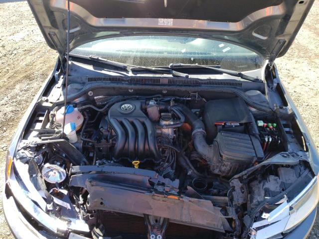 3VW2K7AJ2DM270818 - 2013 VOLKSWAGEN JETTA BASE 灰色 照片 11