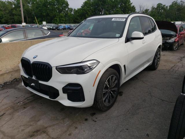 5UXCR6C01N9M93822 - 2022 BMW X5 XDRIVE40I WHITE photo 1