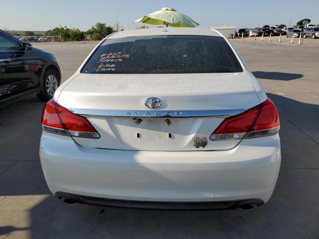 4T1BK3DB6BU418845 - 2011 TOYOTA AVALON BASE WHITE photo 6