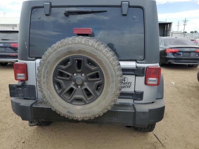 1C4AJWAG1FL555109 - 2015 JEEP WRANGLER SPORT SILVER photo 6