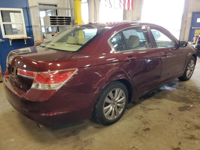 1HGCP2F85CA098640 - 2012 HONDA ACCORD EXL MAROON photo 3