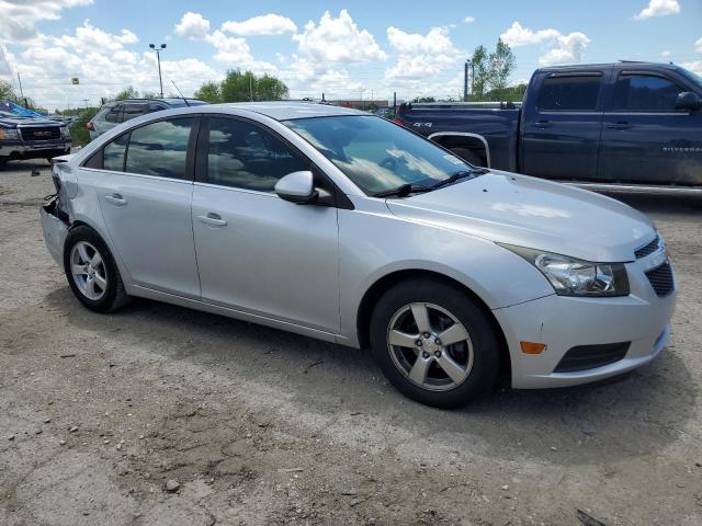 1G1PC5SB6E7105666 - 2014 CHEVROLET CRUZE LT SILVER photo 4