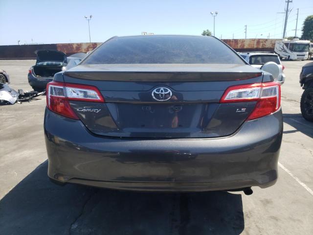 4T4BF1FK3CR158661 - 2012 TOYOTA CAMRY BASE BLACK photo 6