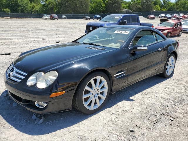 WDBSK71F77F134508 - 2007 MERCEDES-BENZ SL 550 BLACK photo 1