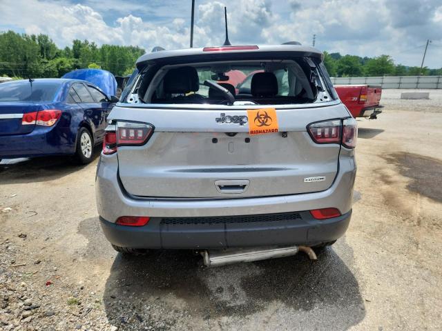 3C4NJCBB9LT159013 - 2020 JEEP COMPASS LATITUDE SILVER photo 6