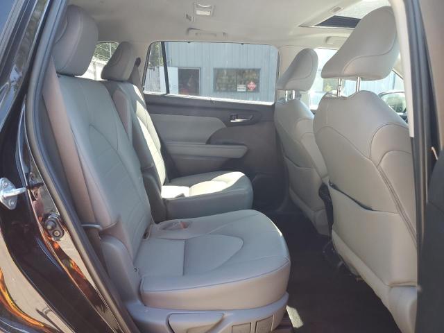 5TDHZRBH6MS096784 - 2021 TOYOTA HIGHLANDER XLE BURGUNDY photo 11