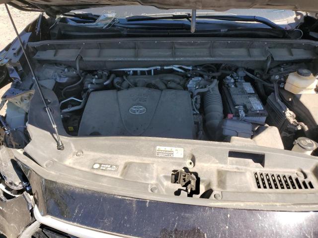 5TDHZRBH6MS096784 - 2021 TOYOTA HIGHLANDER XLE BURGUNDY photo 12