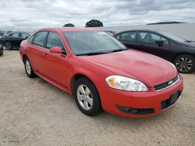 2G1WB5EK5A1197175 - 2010 CHEVROLET IMPALA LT RED photo 4