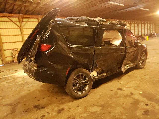 2C4RC3BG3LR288794 - 2020 CHRYSLER PACIFICA TOURING L BLACK photo 4