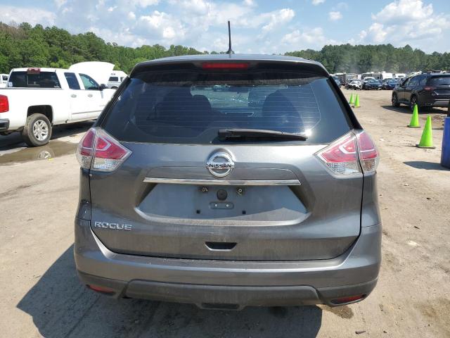 5N1AT2MT1GC822175 - 2016 NISSAN ROGUE S GRAY photo 6