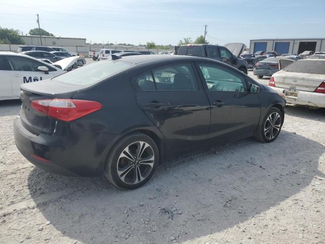 KNAFK4A65E5211961 - 2014 KIA FORTE LX BLACK photo 3