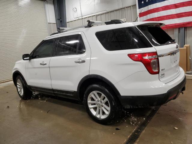 1FM5K8D81FGA93170 - 2015 FORD EXPLORER XLT WHITE photo 2