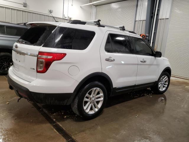 1FM5K8D81FGA93170 - 2015 FORD EXPLORER XLT WHITE photo 3