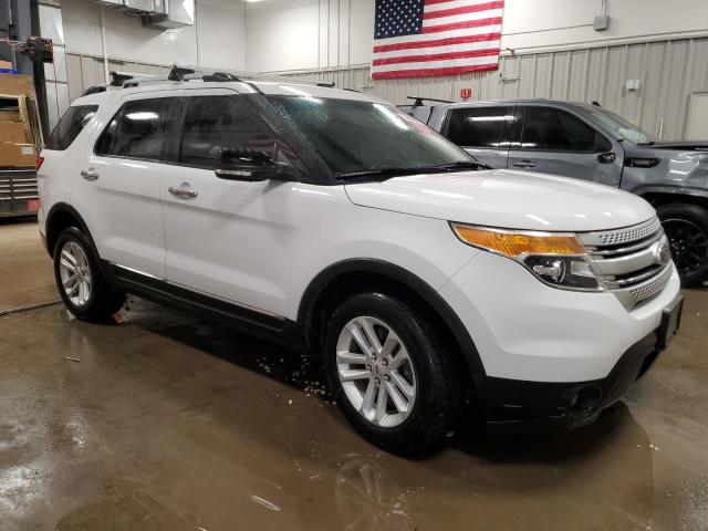 1FM5K8D81FGA93170 - 2015 FORD EXPLORER XLT WHITE photo 4