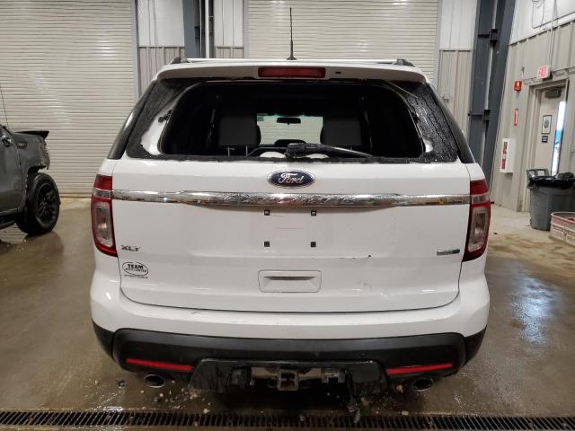 1FM5K8D81FGA93170 - 2015 FORD EXPLORER XLT WHITE photo 6