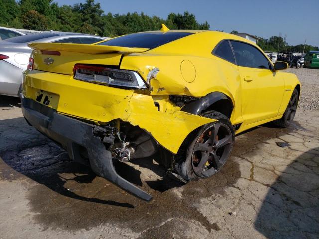 2G1FK1EJ0E9216013 - 2014 CHEVROLET CAMARO 2SS YELLOW photo 12