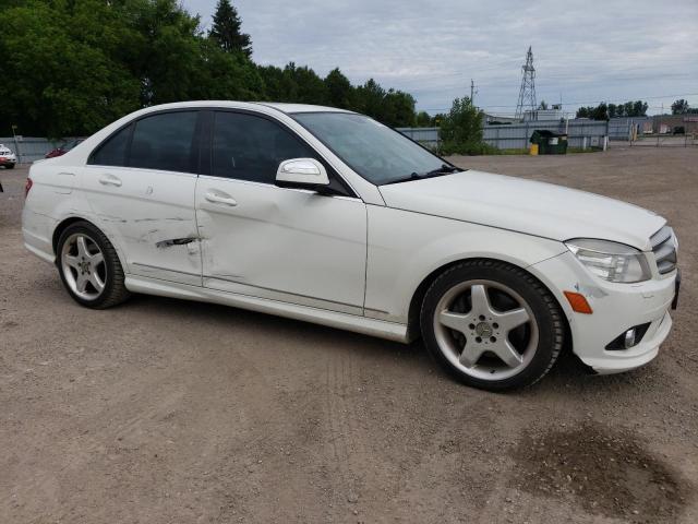 WDDGF87X99F303339 - 2009 MERCEDES-BENZ C 350 4MATIC WHITE photo 4