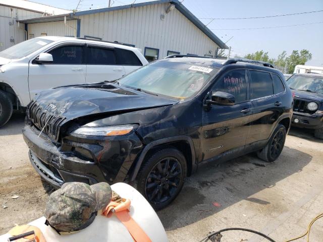 1C4PJLDS7FW684379 - 2015 JEEP CHEROKEE LIMITED BLACK photo 1