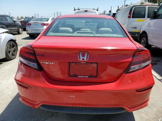 2HGFG3B55FH501066 - 2015 HONDA CIVIC LX RED photo 6