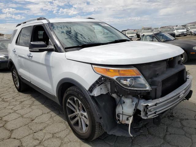 1FM5K7D83EGC07243 - 2014 FORD EXPLORER XLT WHITE photo 4