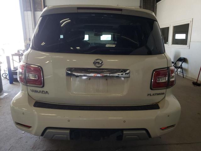 JN8AY2NE0H9706894 - 2017 NISSAN ARMADA PLATINUM WHITE photo 6