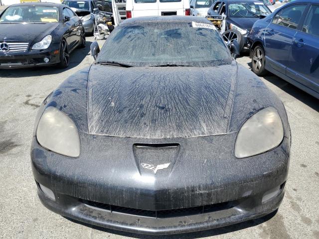 1G1YY26E585128557 - 2008 CHEVROLET CORVETTE Z06 BLACK photo 5