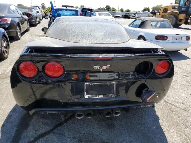 1G1YY26E585128557 - 2008 CHEVROLET CORVETTE Z06 BLACK photo 6