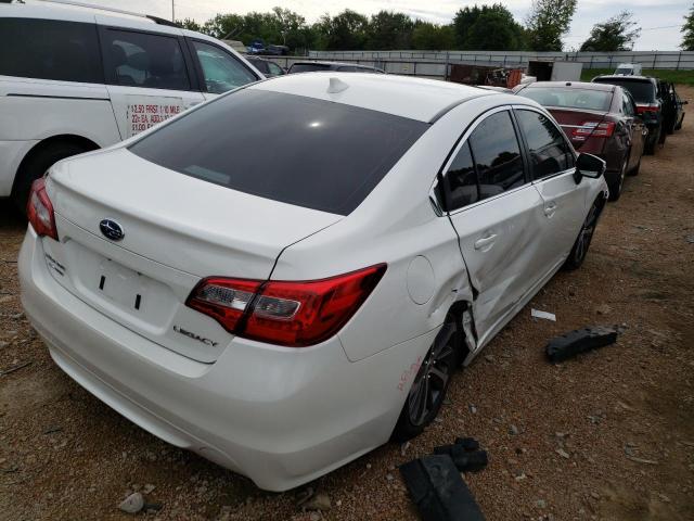 4S3BNBL68G3027252 - 2016 SUBARU LEGACY 2.5I LIMITED WHITE photo 3