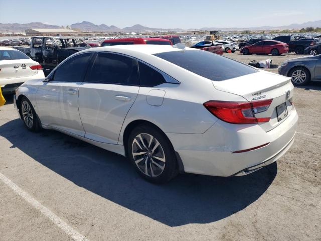 1HGCV3F19KA007138 - 2019 HONDA ACCORD HYBRID WHITE photo 2