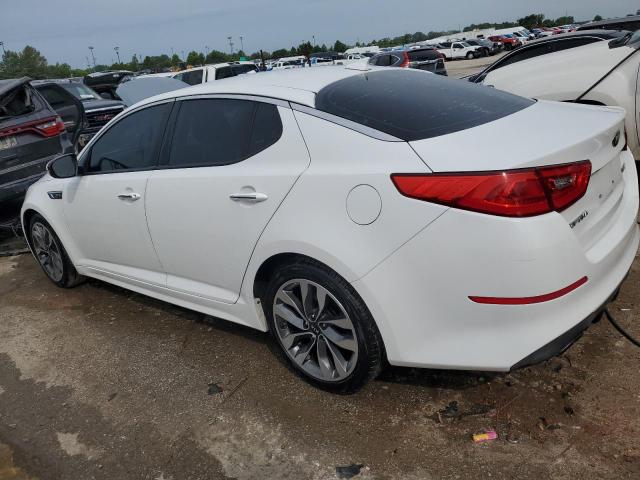 5XXGR4A64FG495177 - 2015 KIA OPTIMA SX WHITE photo 2