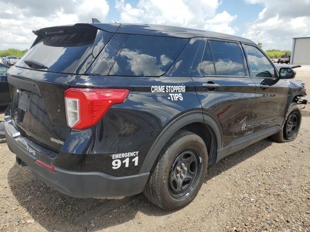 1FM5K8ABXNGC23123 - 2022 FORD EXPLORER POLICE INTERCEPTOR 黑色 照片 3