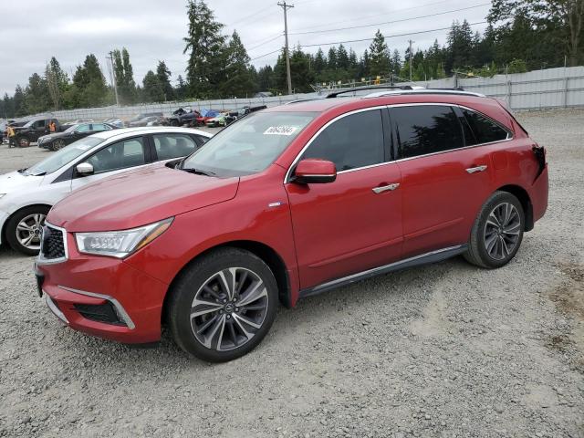 5J8YD7H55KL000661 - 2019 ACURA MDX SPORT HYBRID TECHNOLOGY RED photo 1