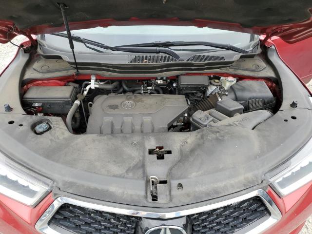 5J8YD7H55KL000661 - 2019 ACURA MDX SPORT HYBRID TECHNOLOGY RED photo 12