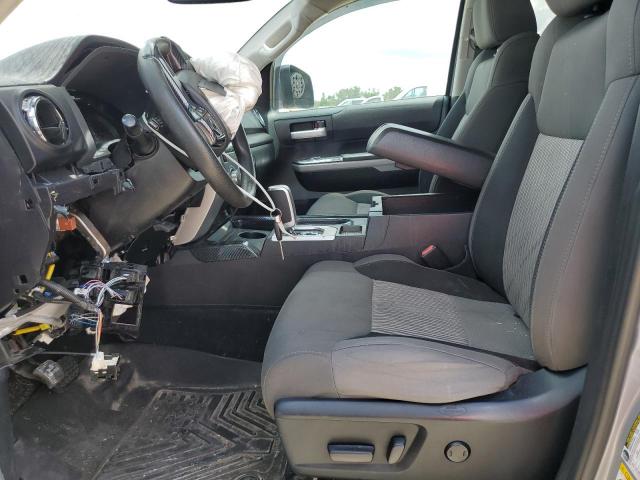 5TFRY5F16KX251368 - 2019 TOYOTA TUNDRA DOUBLE CAB SR/SR5 GRAY photo 7