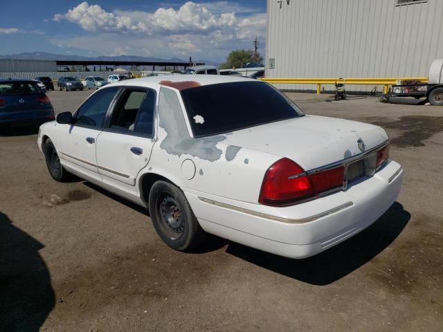 2MEFM74W81X653666 - 2001 MERCURY GRAND MARQ GS WHITE photo 2