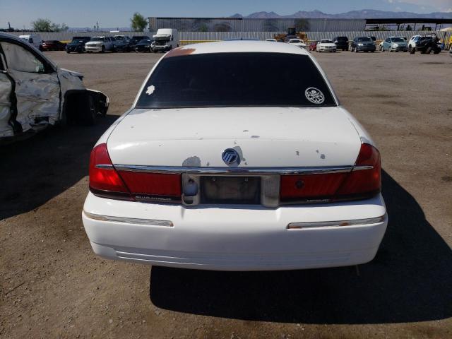 2MEFM74W81X653666 - 2001 MERCURY GRAND MARQ GS WHITE photo 6