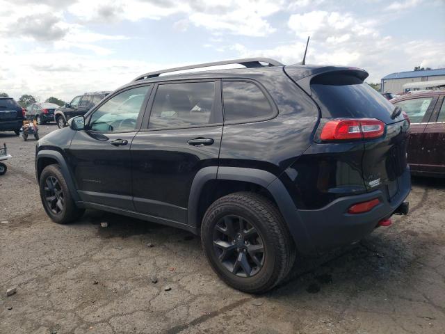 1C4PJMBS4HW614186 - 2017 JEEP CHEROKEE TRAILHAWK BLACK photo 2