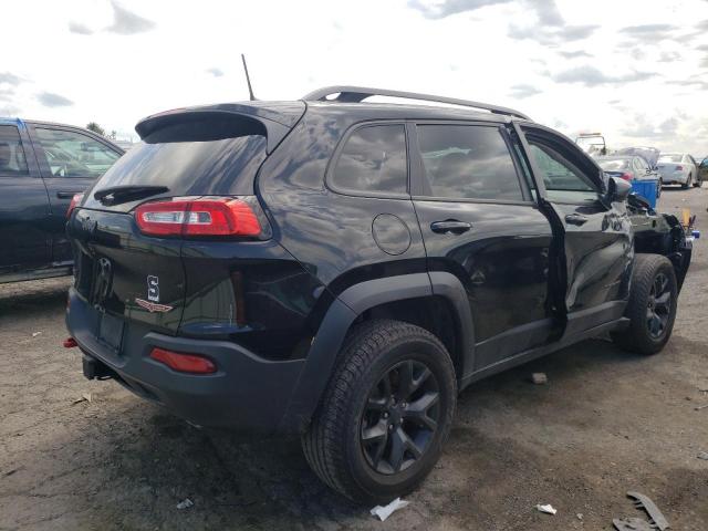 1C4PJMBS4HW614186 - 2017 JEEP CHEROKEE TRAILHAWK BLACK photo 3