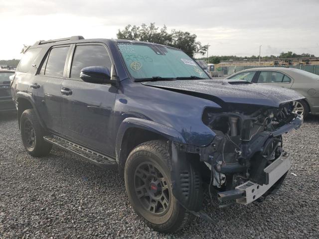 JTEBU5JR0L5812599 - 2020 TOYOTA 4RUNNER SR5/SR5 PREMIUM 蓝色 照片 4