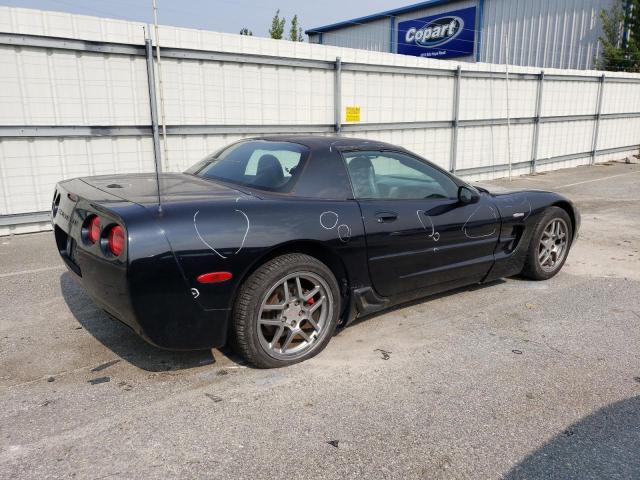 1G1YY12SX25114084 - 2002 CHEVROLET CORVETTE Z06 BLACK photo 3