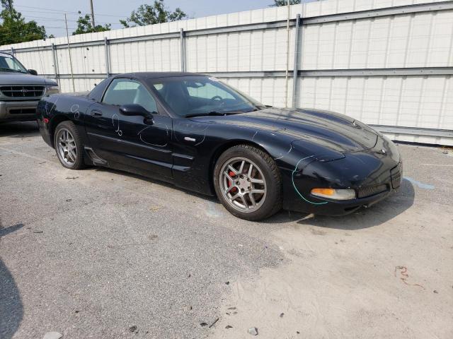 1G1YY12SX25114084 - 2002 CHEVROLET CORVETTE Z06 BLACK photo 4