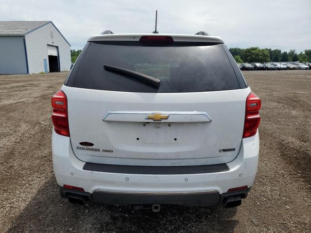 2GNFLGE35H6103115 - 2017 CHEVROLET EQUINOX PREMIER WHITE photo 6