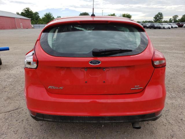 1FADP3K23FL278630 - 2015 FORD FOCUS SE RED photo 6