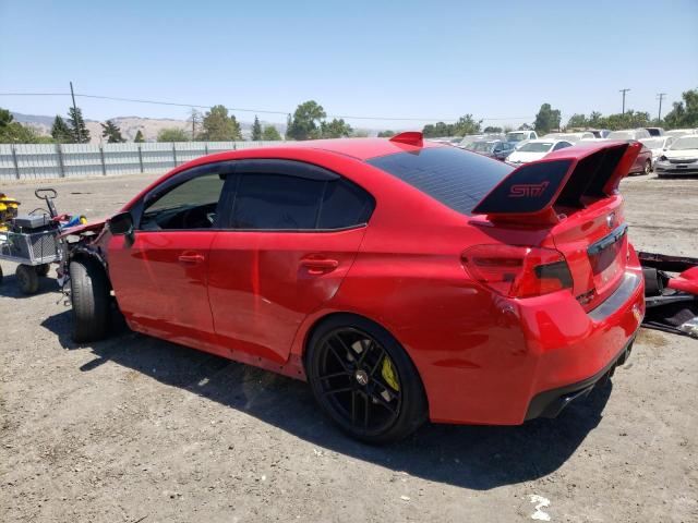 JF1VA2N6XJ9818544 - 2018 SUBARU WRX STI RED photo 2