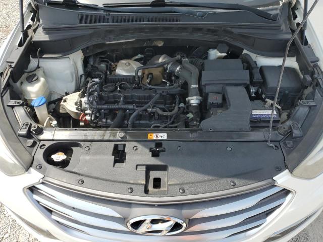 5XYZU4LA9HG430414 - 2017 HYUNDAI SANTA FE S WHITE photo 12